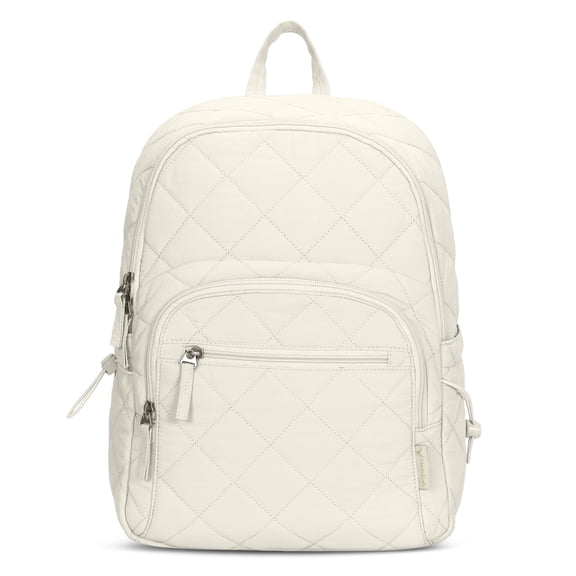 Classic Quilted Laptop Backpack – Hynes Eagle – Ivory