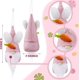thumbnail image 2 of 5 Pairs Stud Earrings Set, Hypoallergenic Cubic Zirconia 316L Earrings Stainless Steel CZ Earrings 3-8mm, Rose Gold u2026, 2 of 5