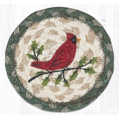 

Capitol Importing 31-IC025HCA 5 x 5 in. IC-25 Holly Cardinal Printed Coaster