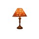 thumbnail image 1 of Lámpara de mesa vintage de madera for mesitas de noche de dormitorio, 1 of 6