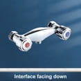 thumbnail image 1 of WinWay Easily installed Wall Mounted Chrome Finished Dual Control Shower Faucet,, 1 of 7
