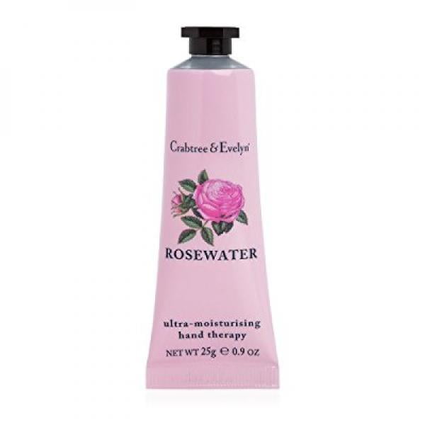 Crabtree & Evelyn Ultra Moisturising Hand Therapy Rosewater, 0.9 Oz
