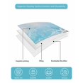 thumbnail image 5 of Summer Coastal Queen Size Down Alternative Comforter, Lightweight Comforter Quilt Bedding Set with Pillow Shams Ocean Beach Starfish Botanical Flowers All Seasons Bed Comforter Duvet Insert 90"x96", 5 of 7