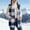 Blue, variant on fnnxnal Child Black Plaid Fuzzy Fleece Vest - Warm Kids Open-Front Layering Vest for Fall Winter,Size 9-10T