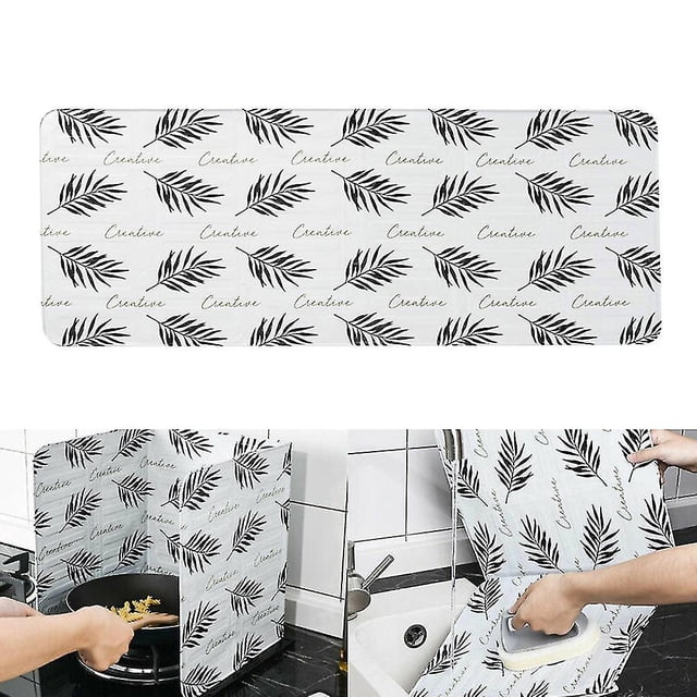 Pantalla de aceite antisalpicaduras plegable para cocina, cubierta contra salpicaduras, protector para estufa de cocina, color blanco. Afortunado Sencillez