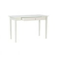 thumbnail image 3 of Linon Evans Bureau en Bois à un Tiroir, Blanc, 3 of 21