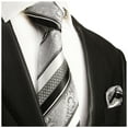 thumbnail image 1 of Paul Malone Extraordinary Silk Tie and Pocket Square, 1 of 5