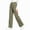 Coffee, variant on HAOTAGS Girls Sweatpants (3-13) Elastic Waist Wide Leg Casual Loose Trousers with Side Pockets Gray Size 7