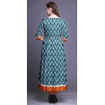 thumbnail image 3 of Bimba Robe Anarkali Imprimée pour Femmes Kurti Longue Évasée Style Chic Kurta Ethnique, 3 of 6
