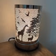 thumbnail image 2 of 7" Touch lamp/Essential Oil Burner/Fragrance Wax Melts Warmer/Silver Elephant Table Decor, 2 of 5