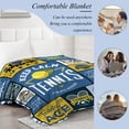 thumbnail image 5 of Paready Tennis Blanket Tennis Gifts Blanket for Men Women Adults Tennis Lover Soft Flannel Throw Cozy Tennis Player Blanket for All Season Sport Lover Blanket for Bed Sofa Camping Couch (30"x40"), 5 of 8