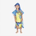thumbnail image 2 of Mares Seaside Poncho - Junior - Blue Dino Surfer, 2 of 3