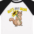 thumbnail image 4 of Inktastic Nuts About Mom Cute Chipmunk with Sunflower Boys or Girls Toddler T-Shirt, 4 of 5