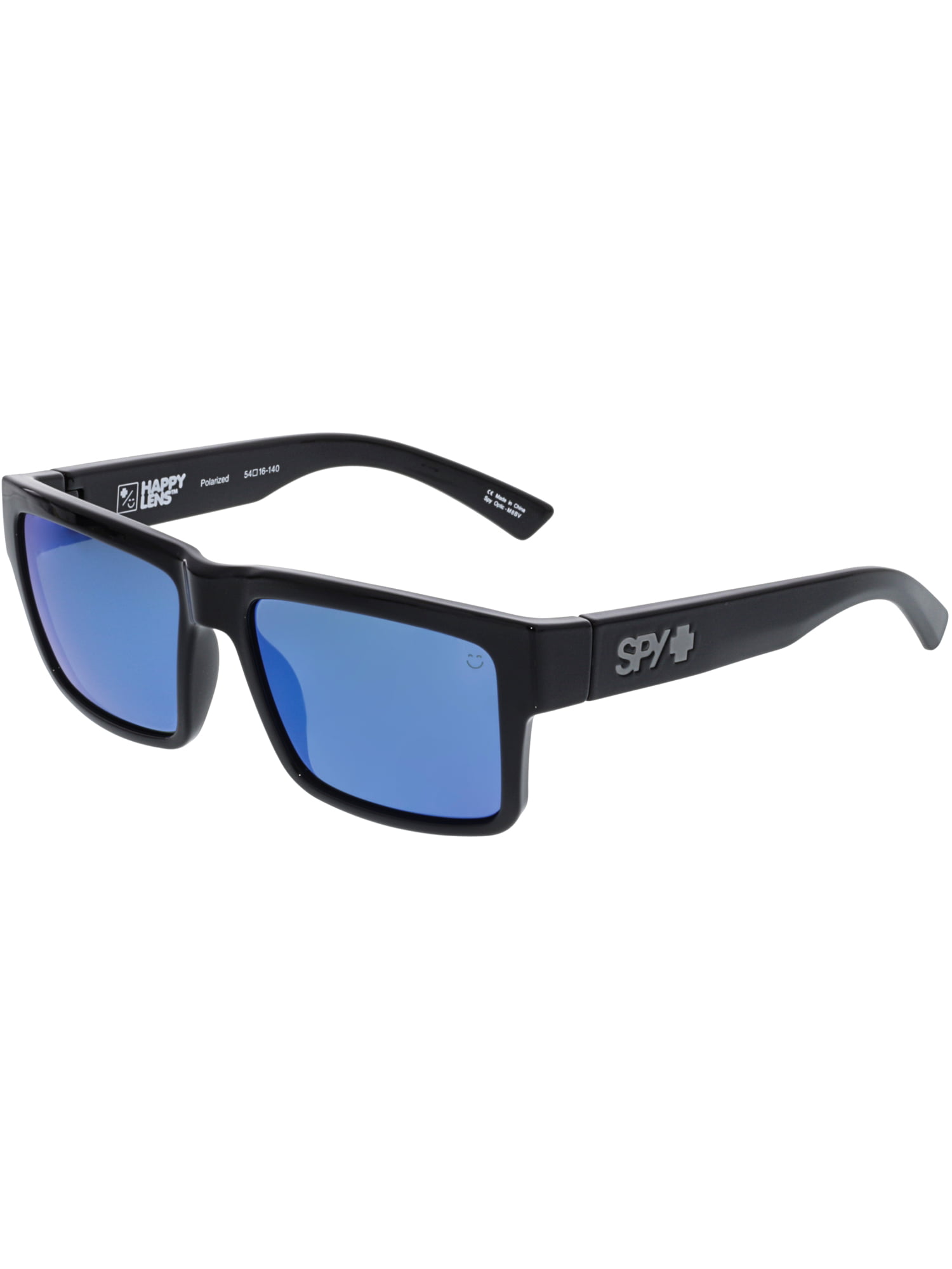 673407973864 Spy Sunglasses Black/Gray - Soft Montana Matte Polarized Green