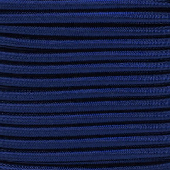 West Coast Paracord Cordon Antichoc de Qualité Marine 1/4 Pouce - Longueurs jusqu'à 1000 Pieds - Fabriqué aux États-Unis (25 Pieds, Bleu Nuit)