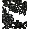 thumbnail image 4 of 2 Fleurs A 28 X 14 Cm Un Piece, Ecusson Patch Badge Apliques Fleur Thermocollant Brode Broderie Pour Vetement Jeans Veste Enfant Bebe Femme Ecuss, 4 of 5