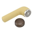 thumbnail image 2 of Mini cortadora de barba eléctrica para hombres, cortadora de vello facial para barba, bigote, para el hogar, el coche, los viajes, el día del padre, el día de la madre, regalo amarillo, 2 of 10