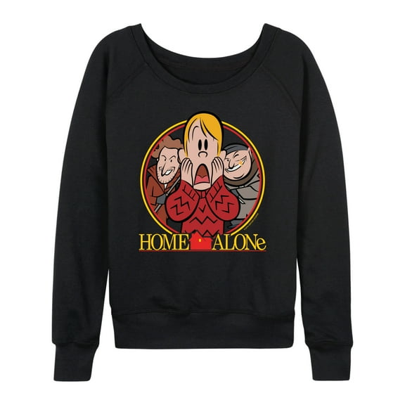 Home Alone - Movie Poster - Women's French Terry Long Sleeve Shirt