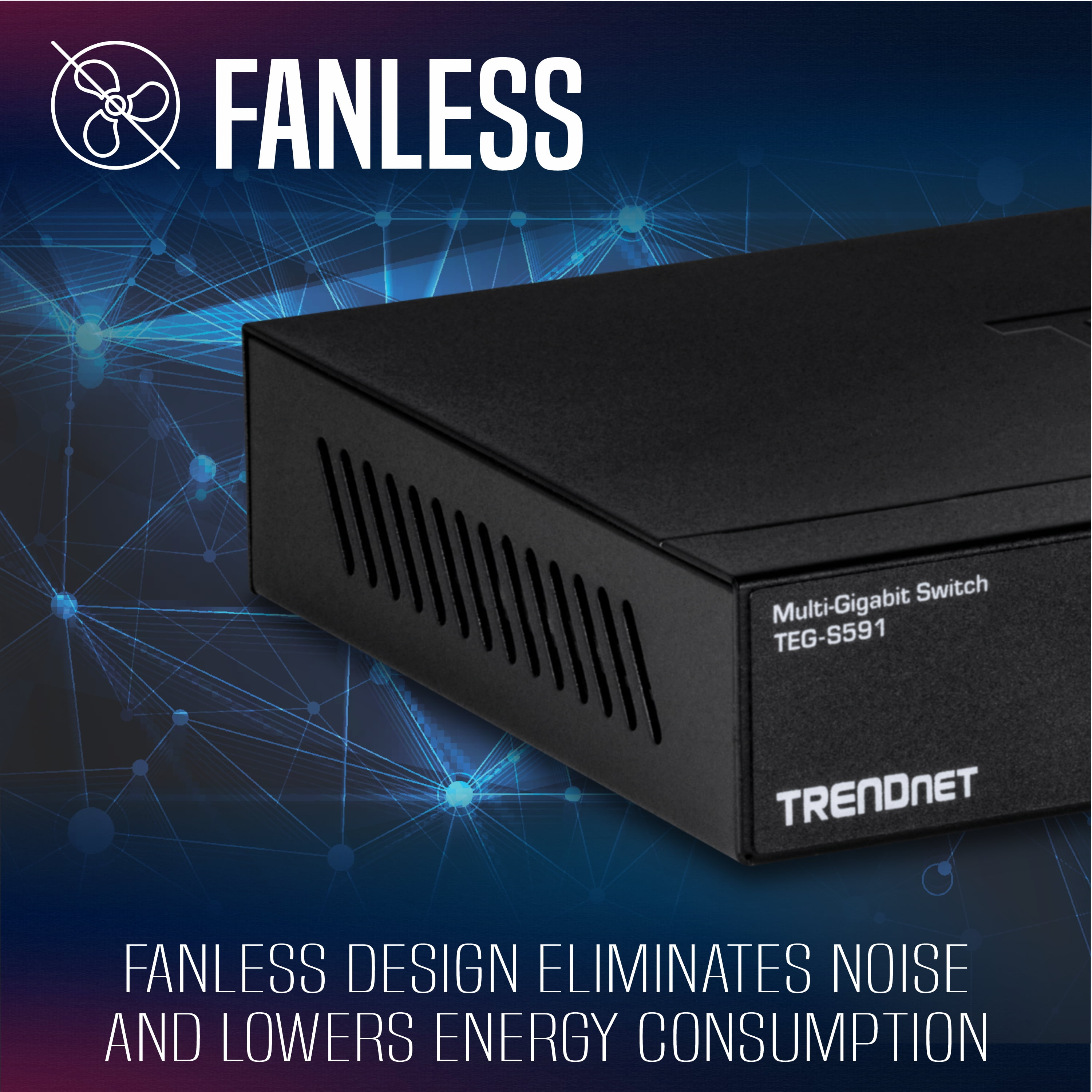 TRENDnet TEG-S591, 9-Port Multi-Gig Switch