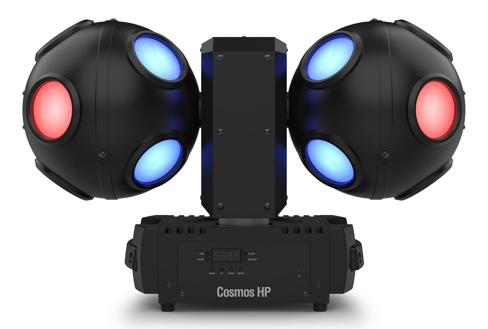 2) Chauvet DJ Cosmos HP RGBW LED DMX Beam/Strobe Dance Floor Effect Party Lights