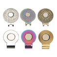 thumbnail image 2 of Pinza para sombrero para golf con de de 20 mm Pinzas magnéticas de alineación para putt para golf que se adhieren fácilmente a gorras de som Plata DYNWAVEMX Marcador de pelota de golf, 2 of 8