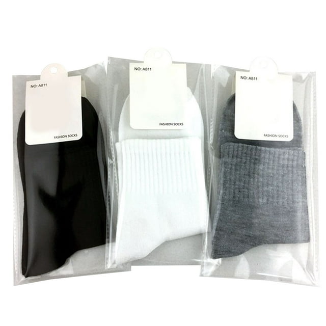 Calcetines transpirables, 12 pares de calcetines de algodón y poliéster de color puro, calcetines suaves, rendimiento comprobado