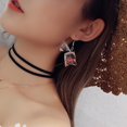 thumbnail image 2 of tasrioml Funny Goldfish Water Bag Shape Dangle Hook Earrings Charm Women Jewelry Gift, 2 of 7