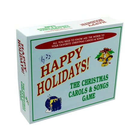 Christmas Carols & Songs Game - Includes the best and and most popular Christmas carols and songs in one great board game. Add it to your collection of Christmas party (Best Christmas Games 2019)