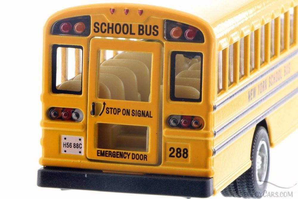 yellow toy school bus