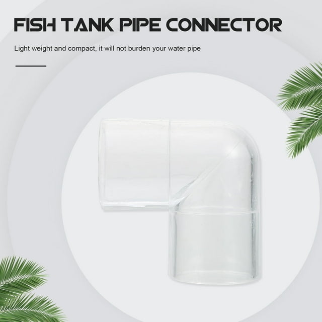 KAKOWELY 10Ud Accesorio Conector Elbow Para De Peces Instalación Fácil Y Rápida
