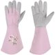 thumbnail image 1 of wonima02 Women Gardening Gloves Thorn Proof, Extra Long Leather Garden Gloves Rose Pruning Gloves for Planting Pruning Digging, 1 of 1