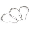 thumbnail image 4 of Ganchos para cortinas de baño de 12 piezas, anillos para cortinas de baño de acero inoxidable para cortinas de baño con sistema deslizante Namotu MZQ-0783-1, 4 of 7