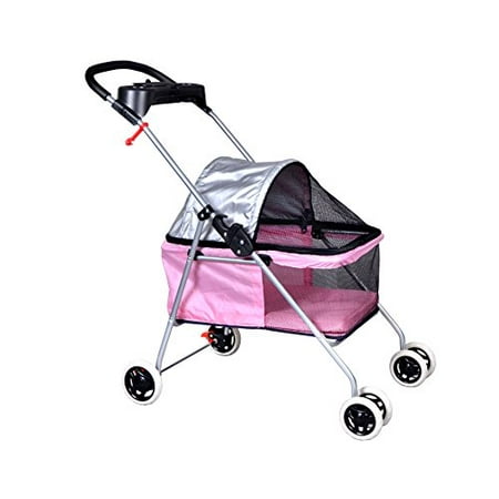Pink Posh Pet Stroller by BestPet  Walmart.com