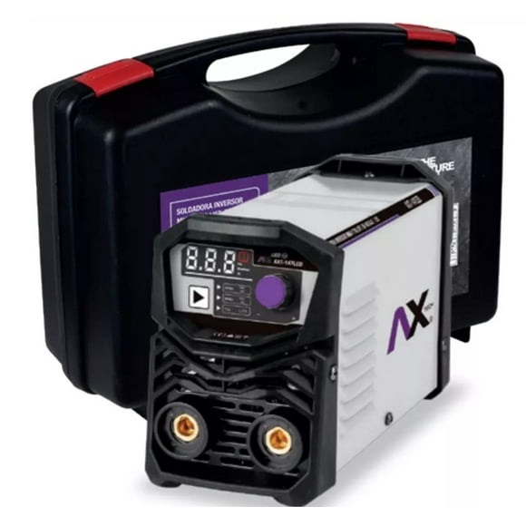 Soldadora Inversor 140 Amp Bivoltaje 110/220v Axtech 147led