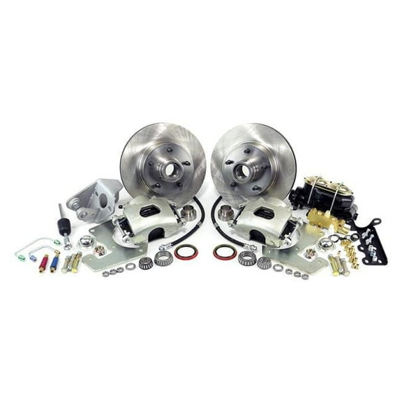 Master Power Brakes DB1752M 5 x 4.75 in. Bolt Circle Legend Series Front Disc Brake Kit for 1947-1954 Chevrolet 0.5 Ton 3100 Series Pickup