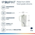 thumbnail image 2 of Silipint 2oz Silicone Shot Glasses with Handle – 2 Pack Unbreakable, BPA-Free, Non-Toxic, Dishwasher & Freezer Safe Shot Cups – Colored Shot Glasses (Mountain Marble, 2oz - Pack of 4), 2 of 6