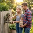 thumbnail image 5 of Bigfoot Bird Feeder Weather Resistant Resin Sculpture Easy Mounting Hanging Outdoor Tree Decor Funny Wildlife Feeder Perfect Gift For Birders Gardeners And Bigfoot Fans, 5 of 5