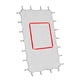 thumbnail image 2 of Red de para voleibol, red para rebotar, volear, golpear y rematar, 7x4 pies, equipo de práctica, de para patio o área de juegos., 2 of 8