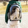 thumbnail image 5 of Cat Carrier Backpack, Pet Carrier Backpack and Space Capsule Front Pack for Small Medium Cat Puppy Dog Carrier Backpack Bag, 5 of 5