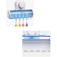 thumbnail image 3 of Portacepillos de dientes de cinco posiciones (excluido el cepillo de dientes), portacepillos de dientes de pared en blíster, para uso en el baño, 3 of 5
