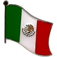 thumbnail image 4 of Mexico Single Flag Lapel Pins, pack of 3, 4 of 4