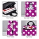 thumbnail image 3 of Fotbe Purlpe And White Polka Dot Mochila Ligera para Hombres y Mujeres - Duradera y Resistente al Agua, Ideal para Escuela, Trabajo, Viajes y Uso Diario, 3 of 7