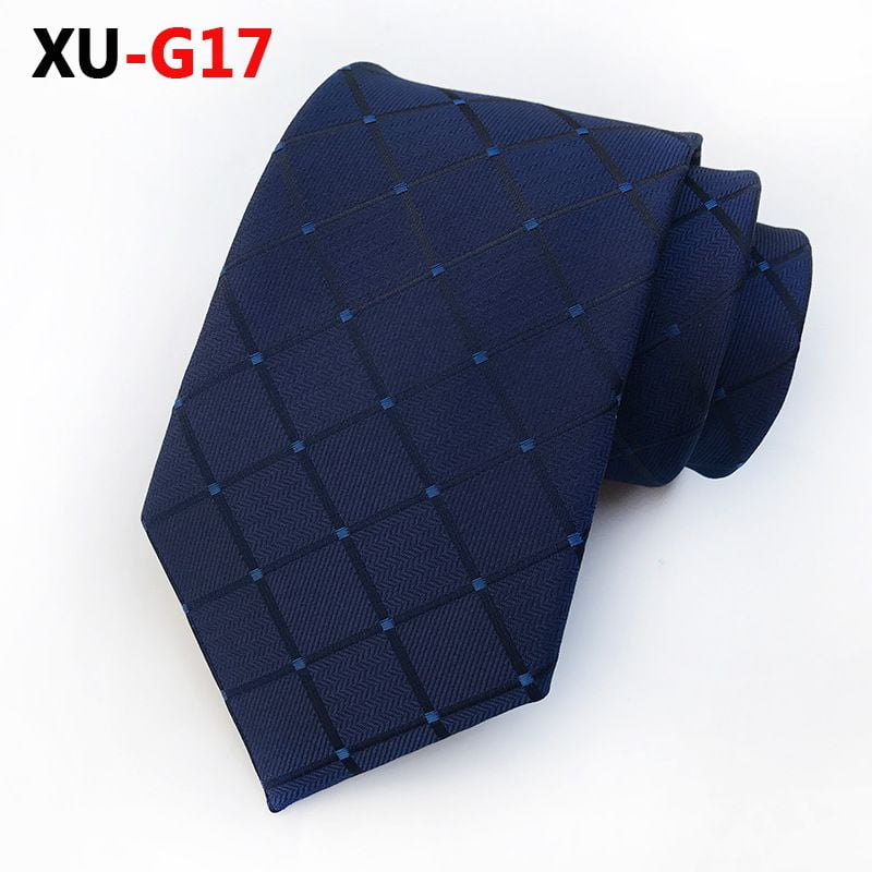 Burgundy Men's Tie Formal Silk Neckties 8CM Wide Necktie #10 Woven Wine 