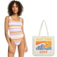 thumbnail image 1 of Paquete Traje de Baño Roxy Para Mujer Con Bolsa Blanca de Playa, 1 of 4