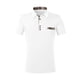 thumbnail image 2 of pstuiky camisetas para hombre, Camiseta de manga corta con cuello alto, botones y bolsillos de color liso para hombre camisas casuales para hombre s, 2 of 5