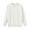 Blanc, variante sur Splozh Chandail à Col Rond pour Tout-Petits Chandail Tricoté Confortable et Chaud pour Enfants Garçons et Filles Chandail de Base Uni Gris, 3-4 Ans