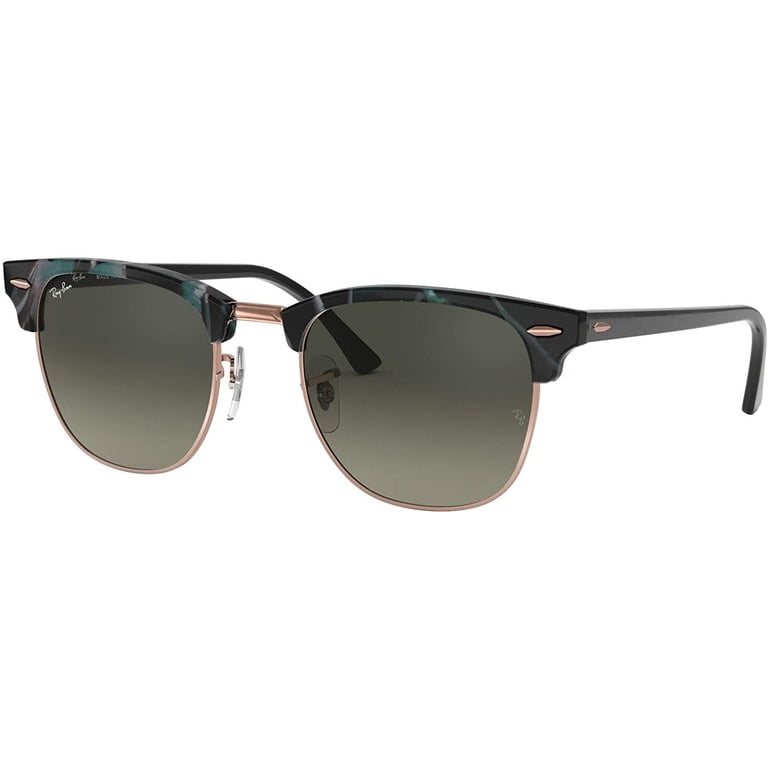 Ray-Ban Rb3016f Clubmaster Asian Fit Square Sunglasses - Walmart.com