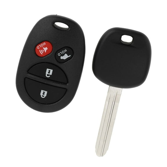 Unique Bargains 315MHz GQ43VT20T Keyless Entry Remote Ignition Transponder Key Fob for Toyota Sienna 67 Chip 4 Buttons
