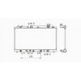 thumbnail image 2 of Radiator for 07-09 Toyota Camry (US Built) 3.5L V6 Automatic Single Row Fits select: 2005-2012 TOYOTA AVALON, 2011 TOYOTA CAMRY BASE/SE/LE/XLE, 2 of 4