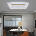 thumbnail image 3 of 35" Rectangle Flush Mount LED Ceiling Light with Remote Control, 3 of 10